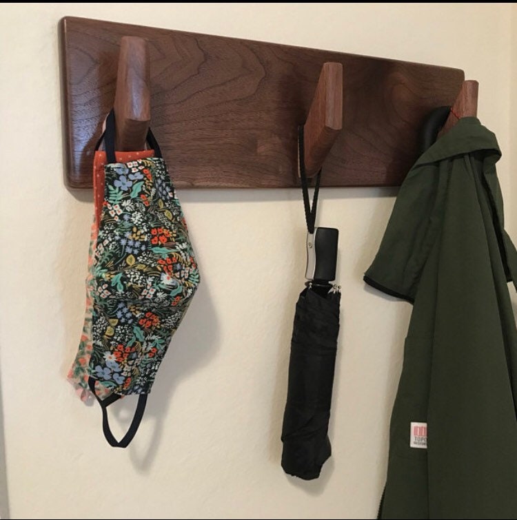 Modern Wall Mounted Coat Rack, Towel Rack, Robe Hooks