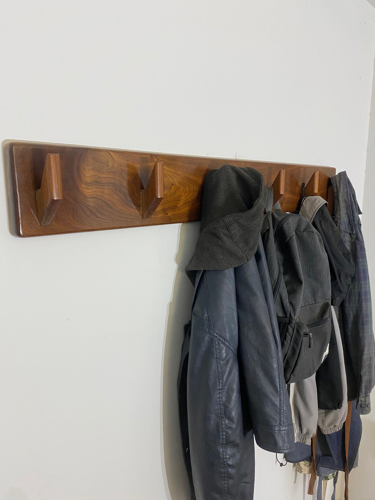 Modern Wall Mounted Coat Rack, Towel Rack, Robe Hooks