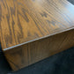 Over Ottoman Cocktail Table, Wide Ottoman Tray in Oak, Oversized Wood Ottoman Top