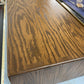 Over Ottoman Cocktail Table, Wide Ottoman Tray in Oak, Oversized Wood Ottoman Top