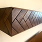 Custom Herringbone Fireplace Mantle for Amy