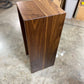 Walnut Sculpture Stand, Art Plinth or Pedestal Stand Handmade with Modern Waterfall Joinery