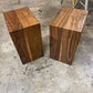 Modern Walnut Waterfall End Table or Side Table