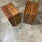 Modern Walnut Waterfall End Table or Side Table