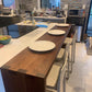 Kitchen Island Extension Table, Walnut Kitchen Island Extendable Table Add On