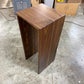 Custom Walnut Sculpture Stand For Sheryl