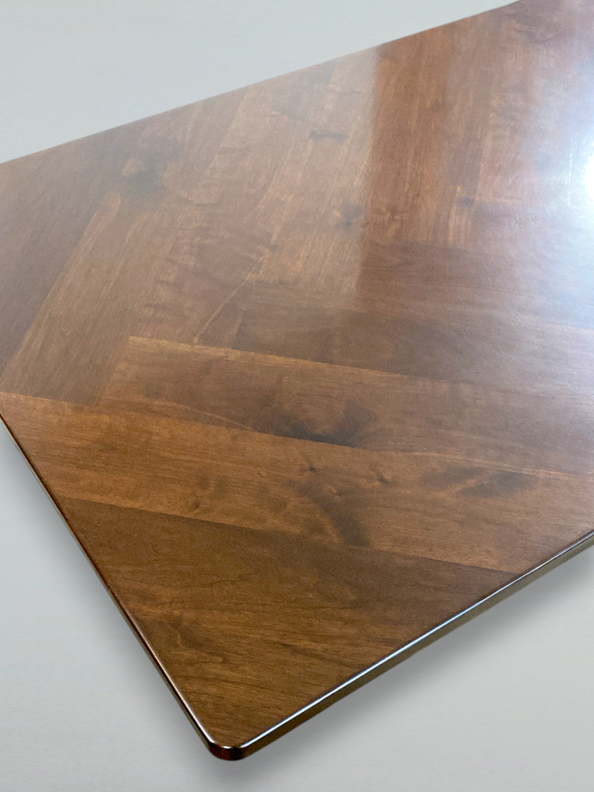 Contemporary Walnut Dining Table, Handmade in Walnut with Asymmetrical X Base