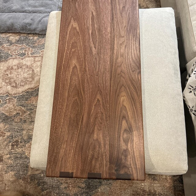 ottoman table, ottoman tray, over ottoman table, ottoman cocktail table, ottoman top, ottoman coffee table, ottoman coffee table, ottoman topper, wooden ottoman tray, wood ottoman cover, wood ottoman overlay, columbus ohio, new albany, upper arlington, bexely, bexley, cleveland, cincinnati, handmade, small business, living room furniture, modern furniture, contemporary furnitre