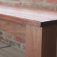 Parsons Style Bench Handmade in Solid Walnut