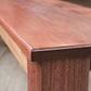 Parsons Style Bench Handmade in Solid Walnut