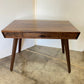 MCM Walnut Writing Desk With Push To Open Drawers