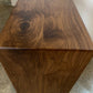 Modern Waterfall Console Table , Sofa Table or Waterfall Desk, Handmade in Solid Walnut