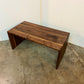 Modern Walnut Waterfall Coffee Table