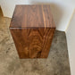 Modern Walnut Waterfall End Table or Side Table