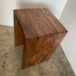 Modern Walnut Waterfall End Table or Side Table