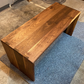 Large Walnut Ottoman Coffee Table - Custom Made To Your Ottoman | Wood Ottoman Cover