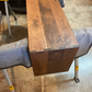 Ottoman Coffee Table Custom Fitted to Your Ottoman, Ottoman Table Cover, Walnut Ottoman Overlay